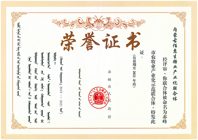 赤峰市龍頭企業(yè)
